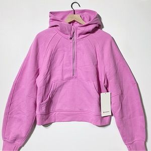 Rare NWT DAHILA Mauve scuba hoodie